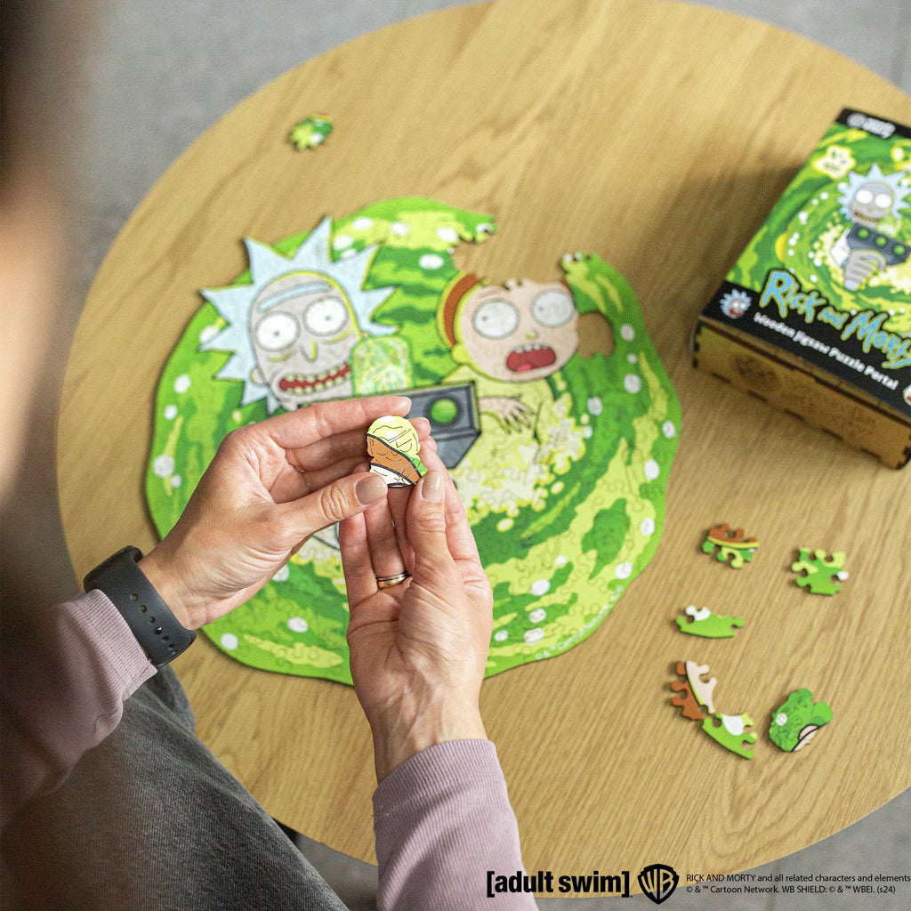 Дерев'яний лабіринт-головоломка Rick&amp;Morty™ Portal