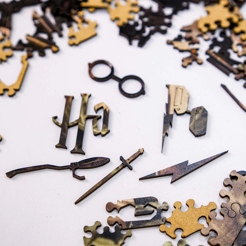 Wooden jigsaw puzzle Harry Potter Slytherin™ students