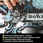 Дерев'яний пазл Гра престолів™ Будинок Веларіон