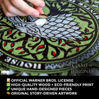 Дерев'яний пазл Гра престолів™ Дім Старків