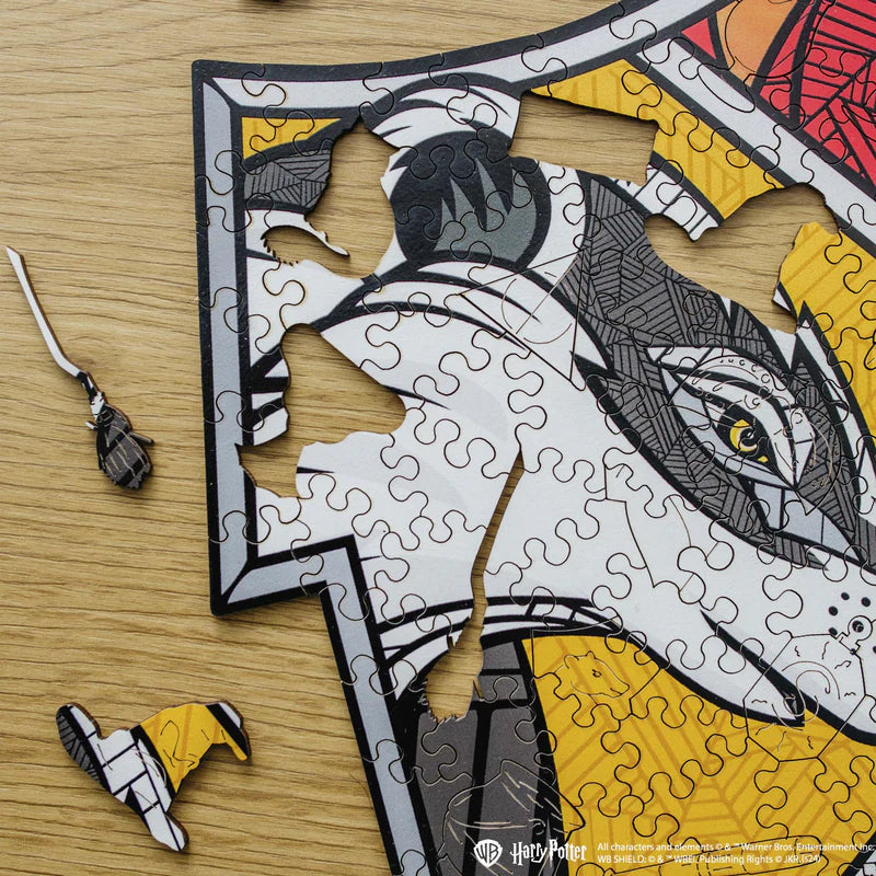 Дерев'яний класичний пазл Гаррі Поттер Хогвортс™ (барвистий)