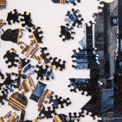 Wooden jigsaw puzzle Harry Potter Voldemort ™