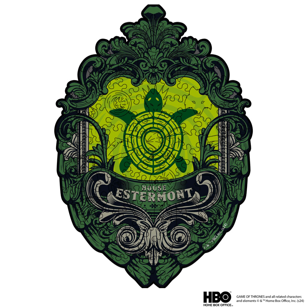 Дерев'яний пазл Гра престолів™ Будинок Естермонт