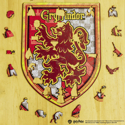 Wooden jigsaw puzzle Harry Potter Gryffindor™