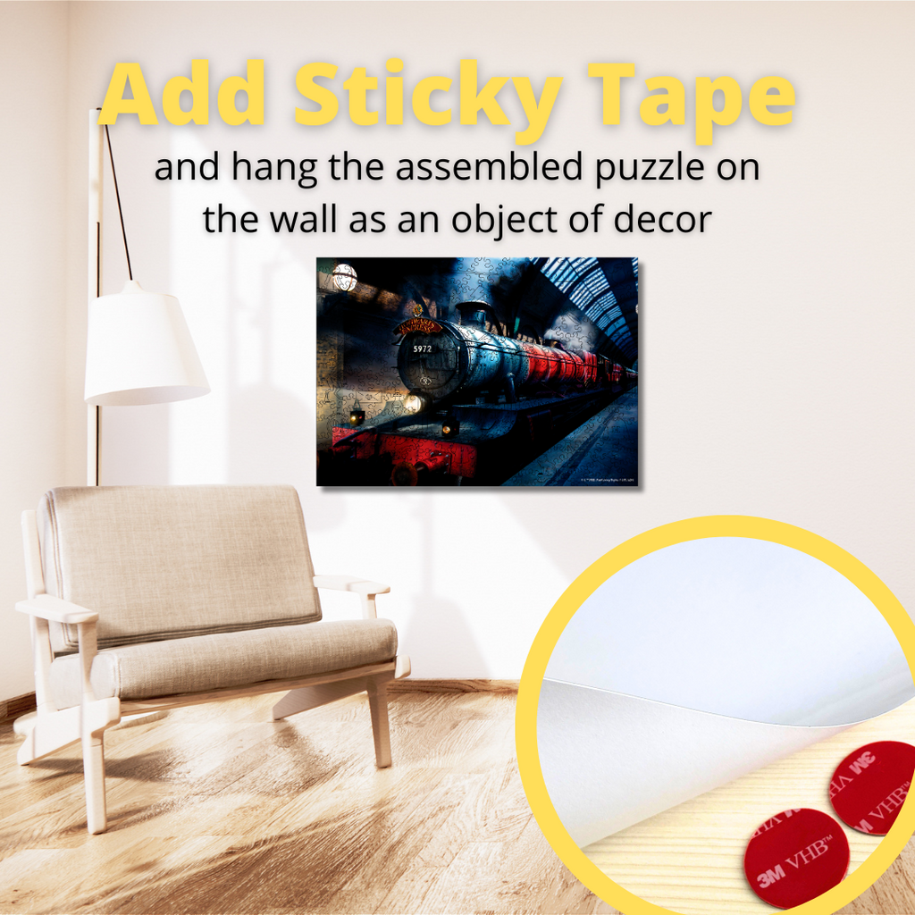 Дерев'яний пазл Гаррі Поттер Хогвартс Експрес™