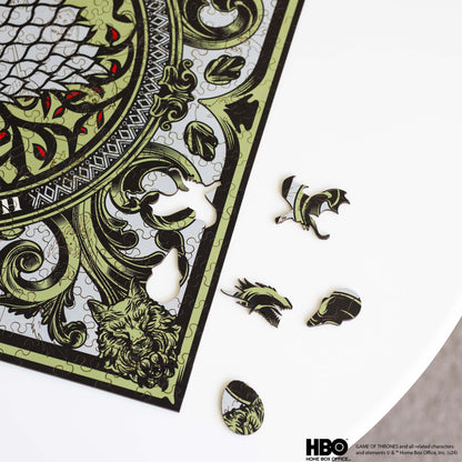 Wooden jigsaw puzzle Game of Thrones™ House Stark