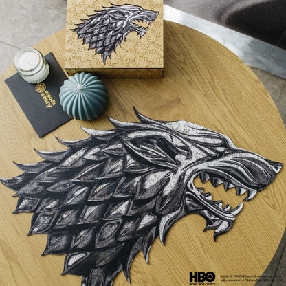 Wooden jigsaw puzzle Game of Thrones™ Metallic Sigils Stark