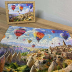 Custom Wooden Jigsaw Puzzle Travel