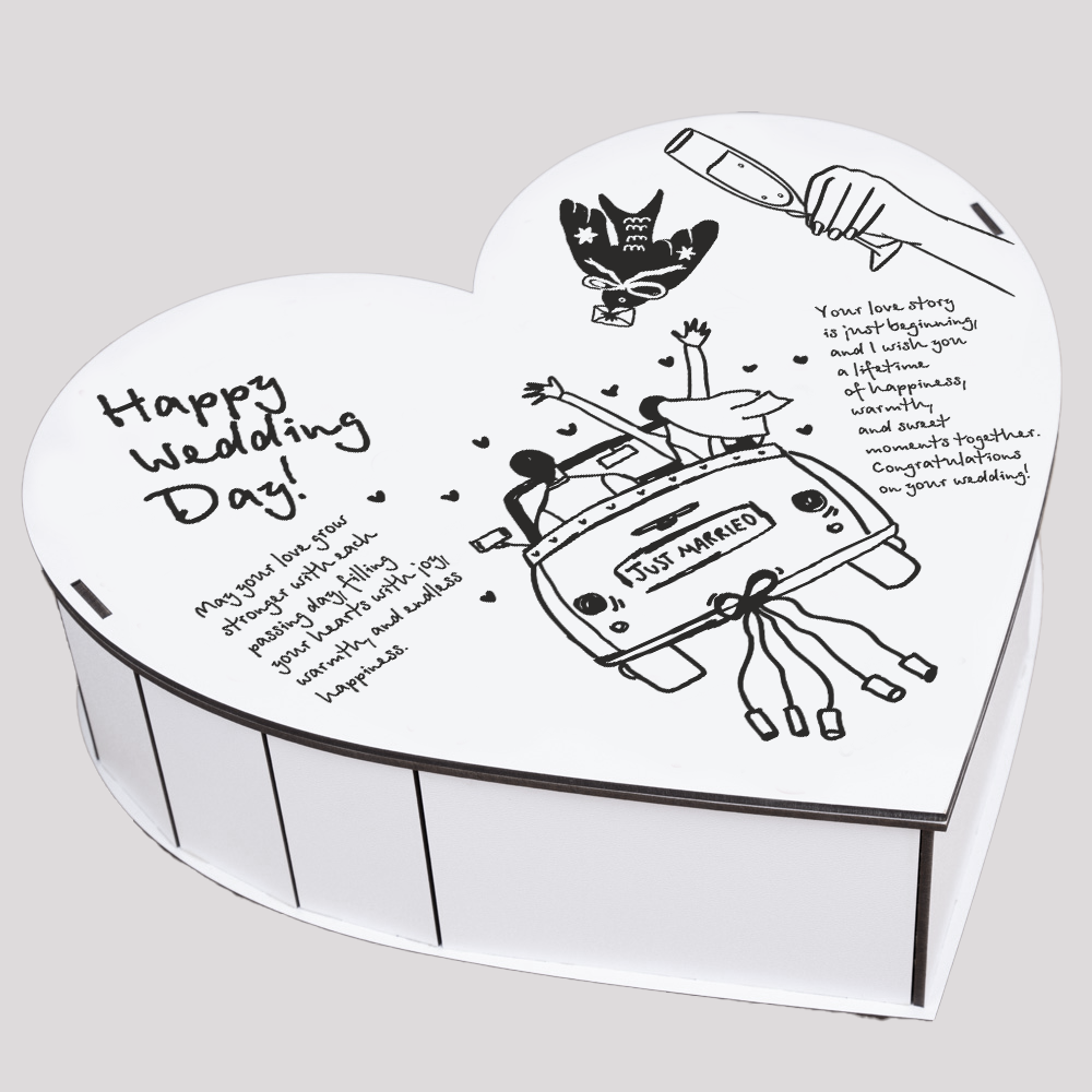 Wholesale Gift Boxes for Wedding Day Heart