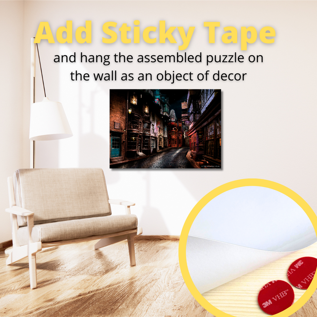 Дерев'яний пазл Гаррі Поттер Діаґон Алея™