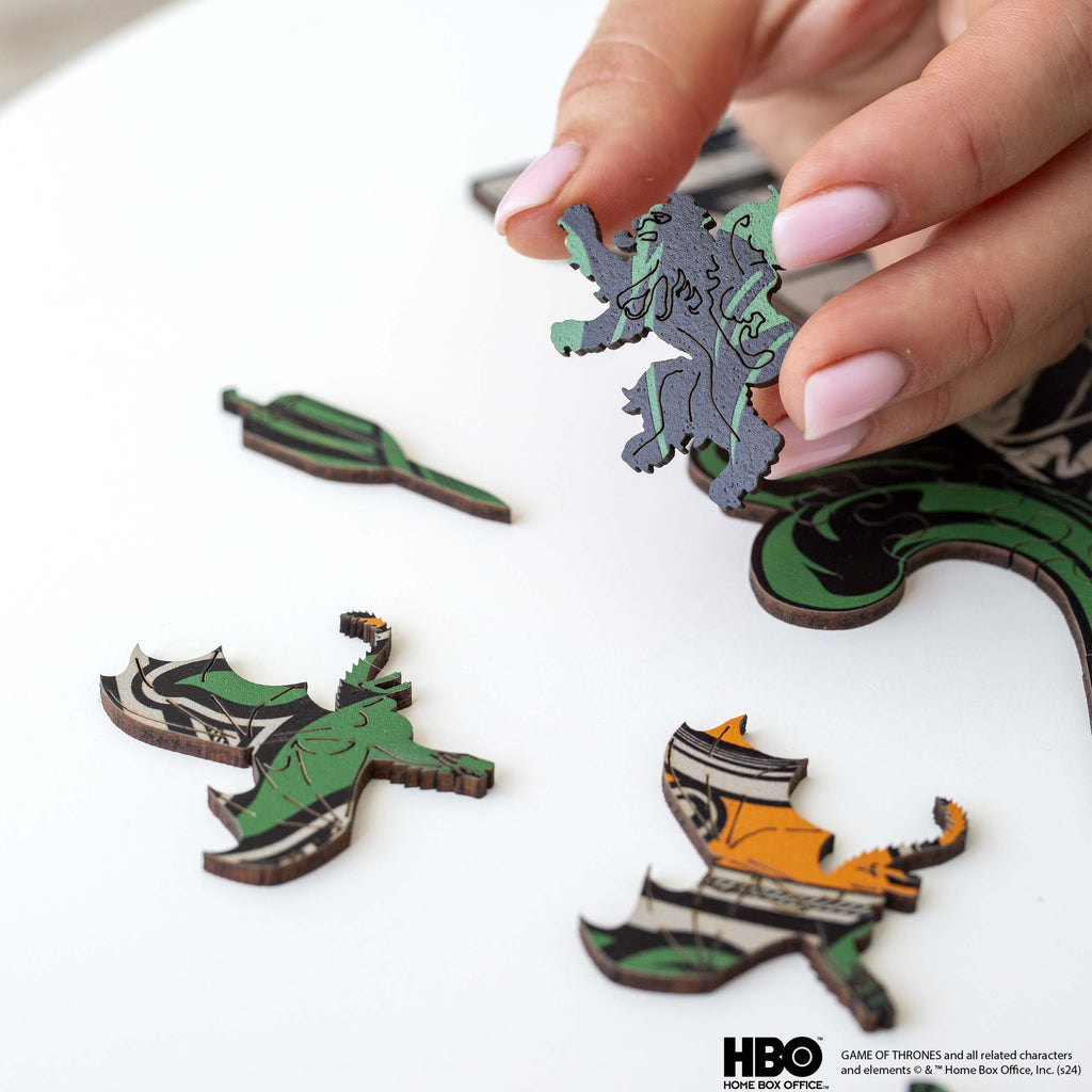 Дерев'яний пазл Гра престолів™ Будинок Хайтауер