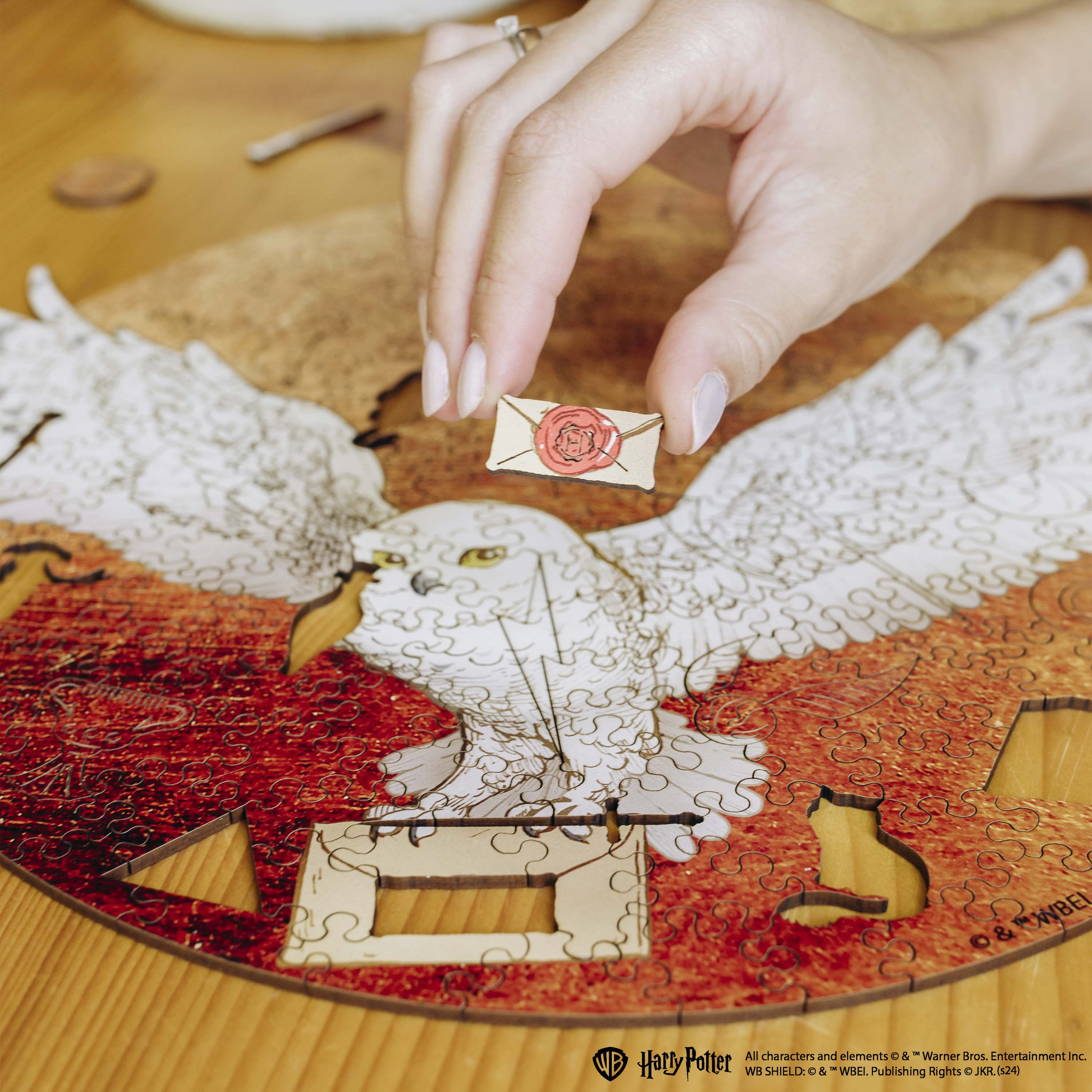 Дерев'яний пазл Гаррі Поттер Гедвіга™