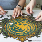 Дерев'яний пазл Гра престолів™ Дім Таргарієнів