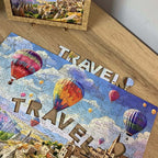 Custom Wooden Jigsaw Puzzle Travel