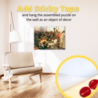 Дерев'яний пазл "Запорожці пишуть листа" (Ілля Рєпін)