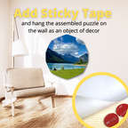 Wooden Jigsaw Puzzle Alps