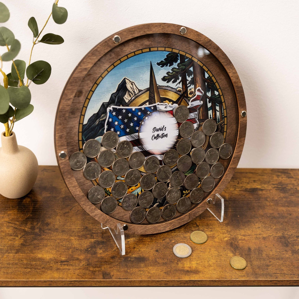 Coin Collection Display - American Spirit (B2B)