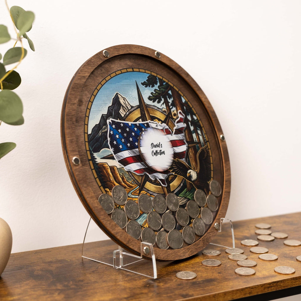 Coin Collection Display - American Spirit (B2B)
