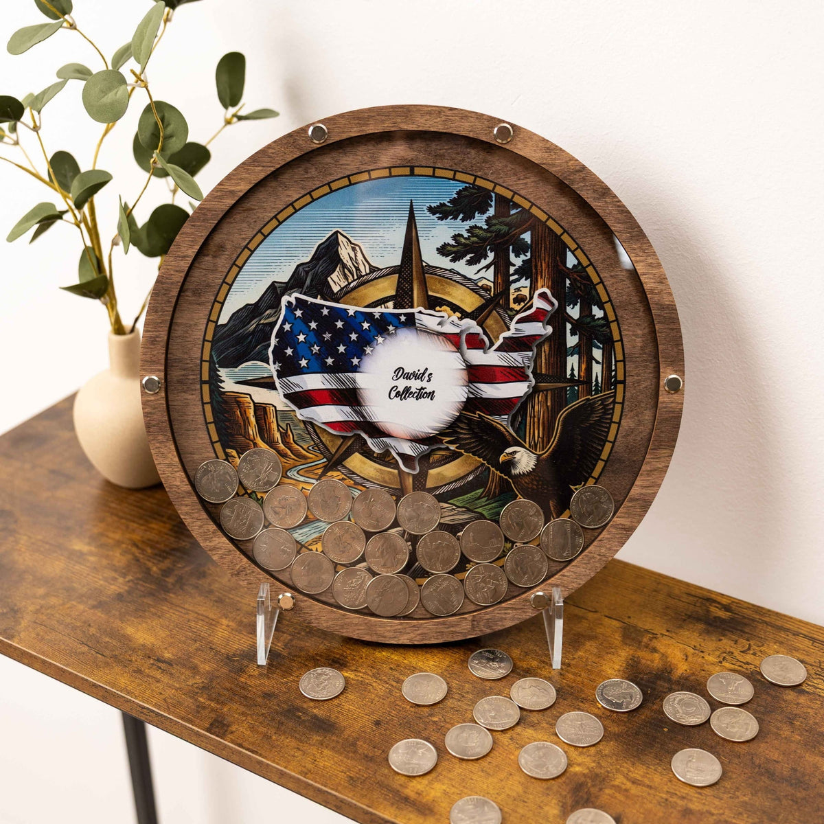 Coin Collection Display - American Spirit (B2B)