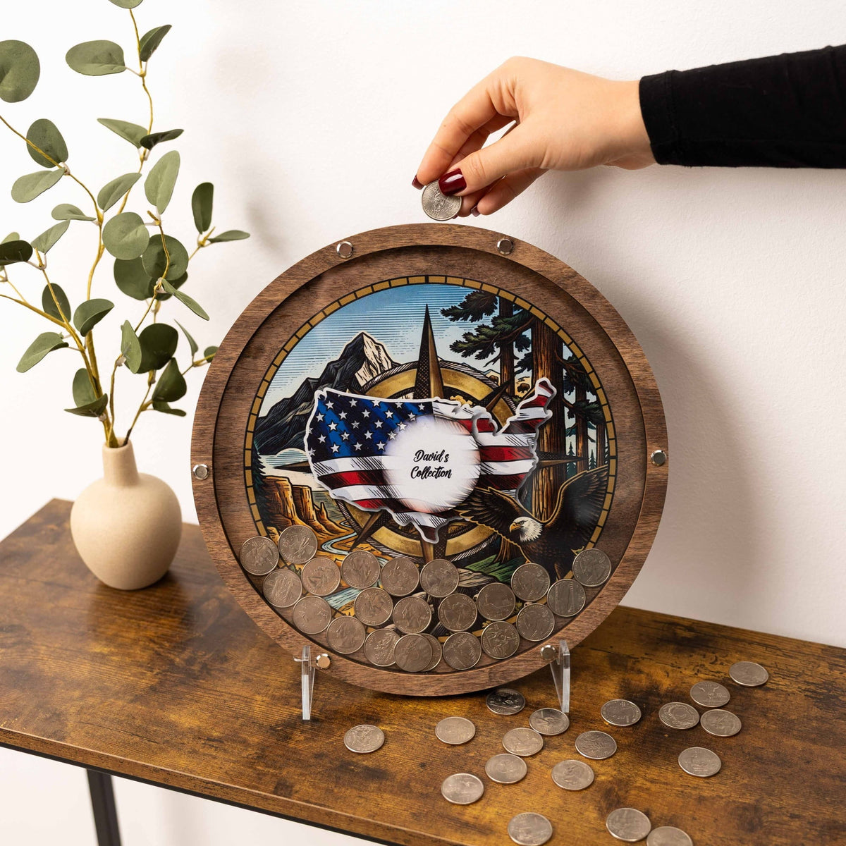 Coin Collection Display - American Spirit (B2B)