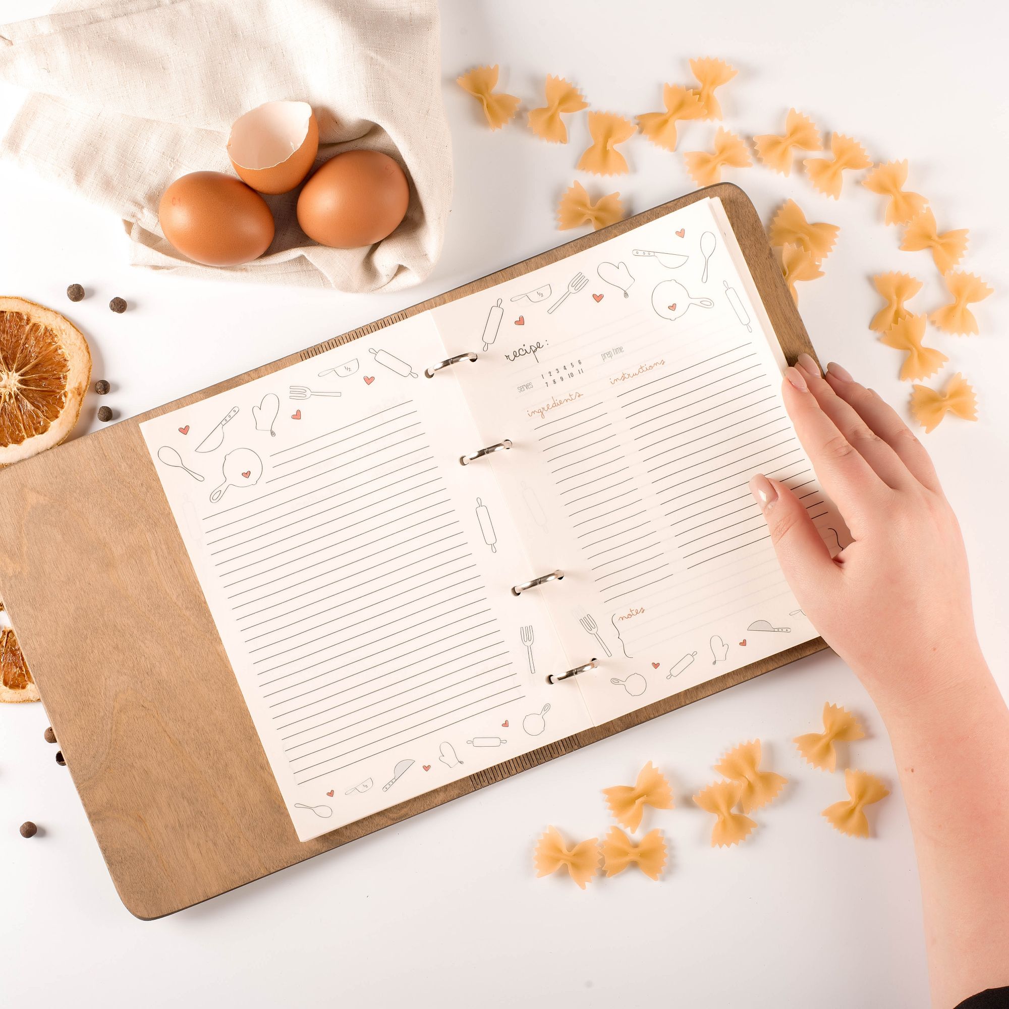 paper for recipe