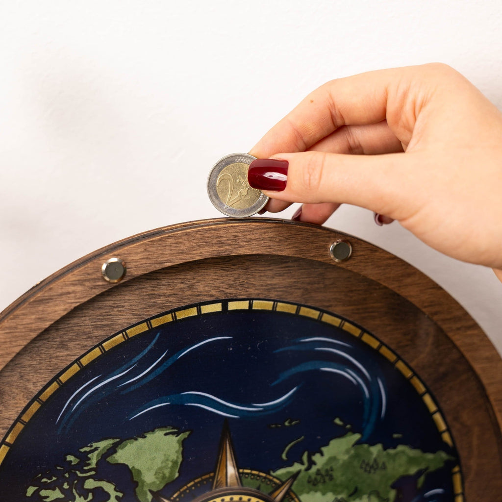 Coin Collection Display - Blue Ocean (B2B)