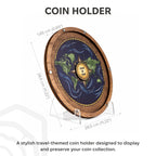 Coin Collection Display - Blue Ocean (B2B)