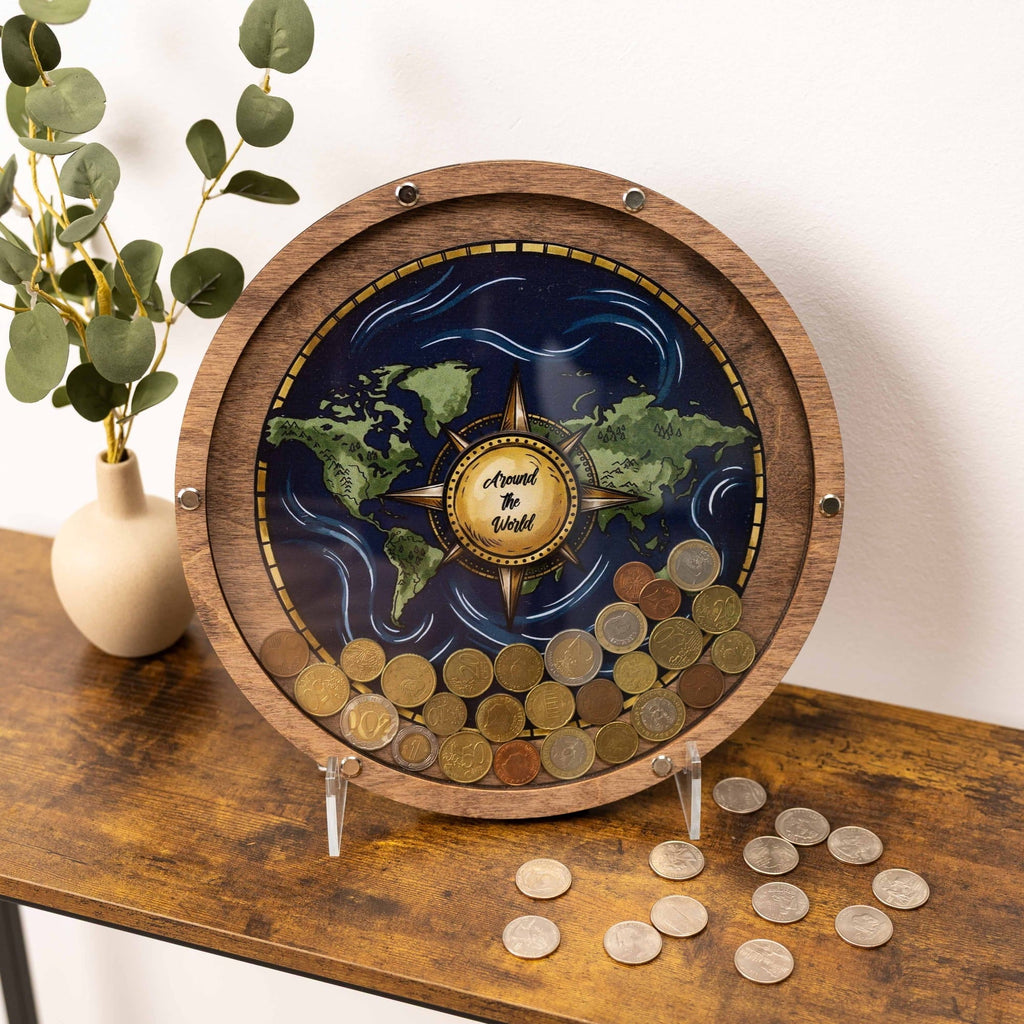 Coin Collection Display - Blue Ocean (B2B)