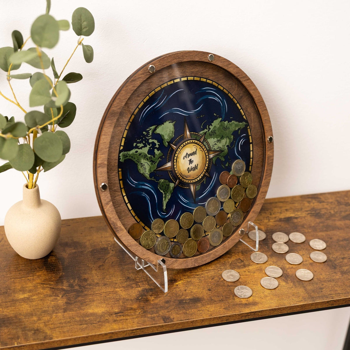 Coin Collection Display - Blue Ocean (B2B)