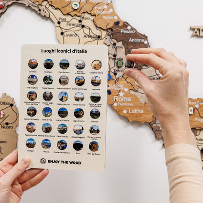 Italy Landmarks Pins