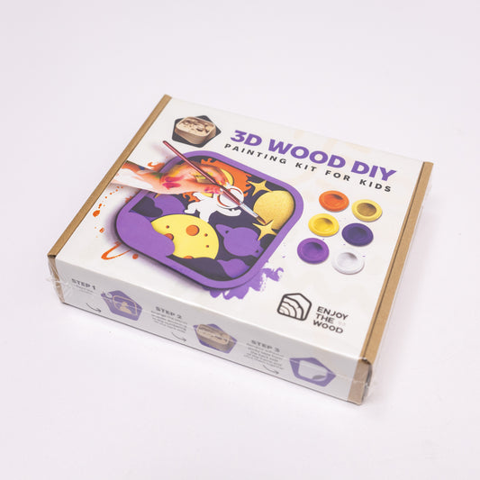 Wooden 3D DIY Painting Kit Space