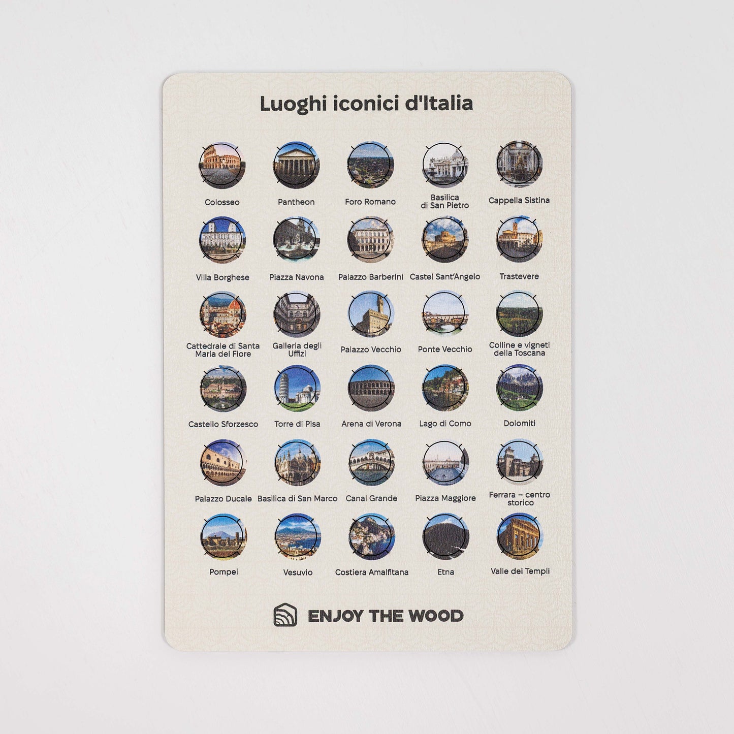 Italy Landmarks Pins