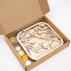 Wooden 3D DIY Painting Kit Safari
