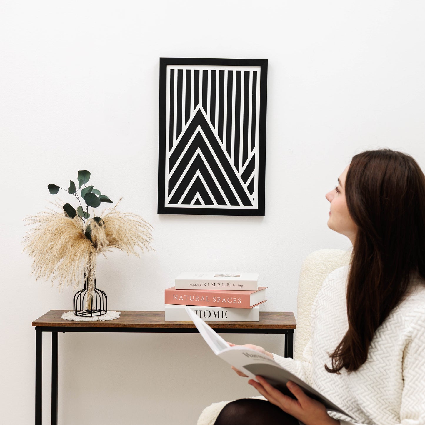 2D Framed Wall Art - Mountains 1