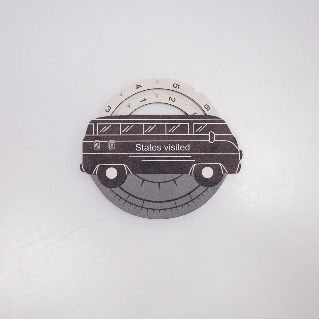 Travel Tracker 3D Wooden USA Map – Nordik