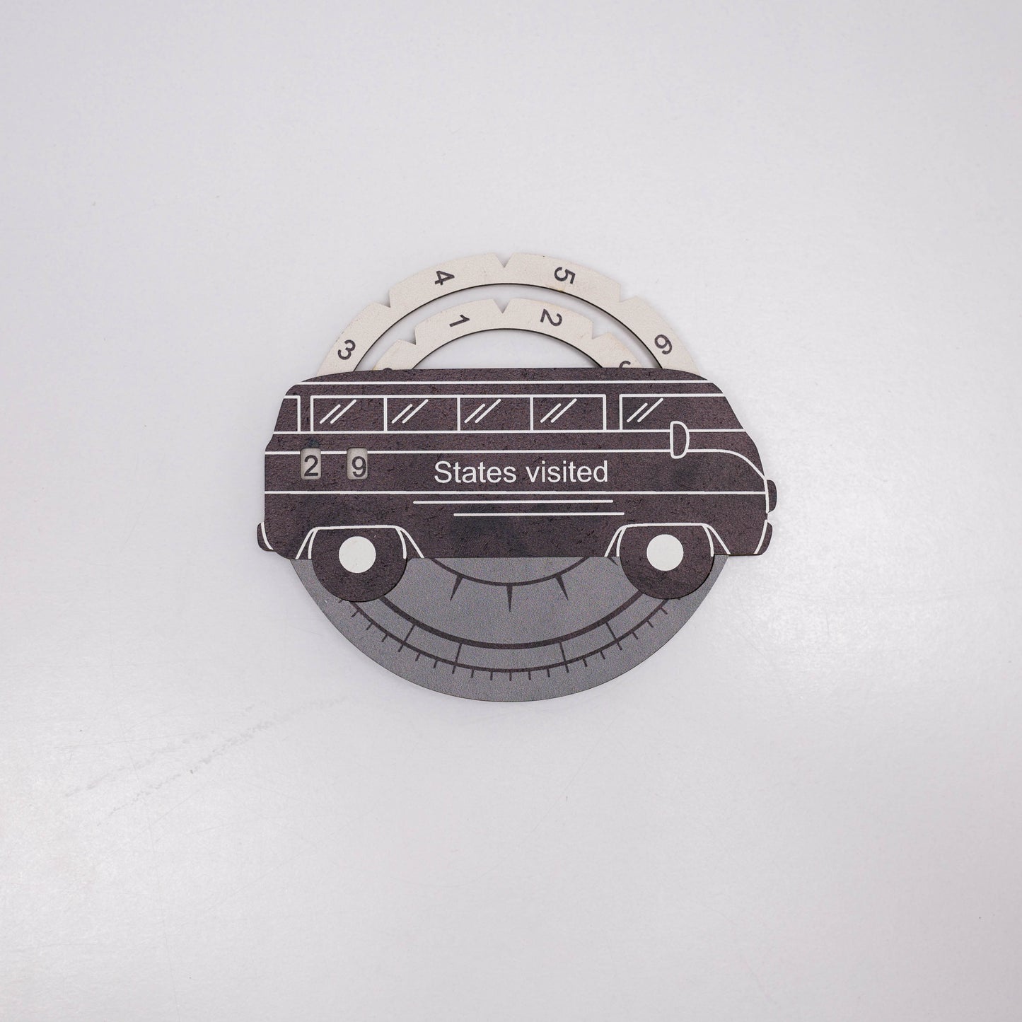 Travel Tracker 3D Wooden USA Map – Nordik