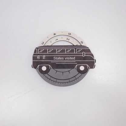 Travel Tracker 3D Wooden USA Map – Nordik