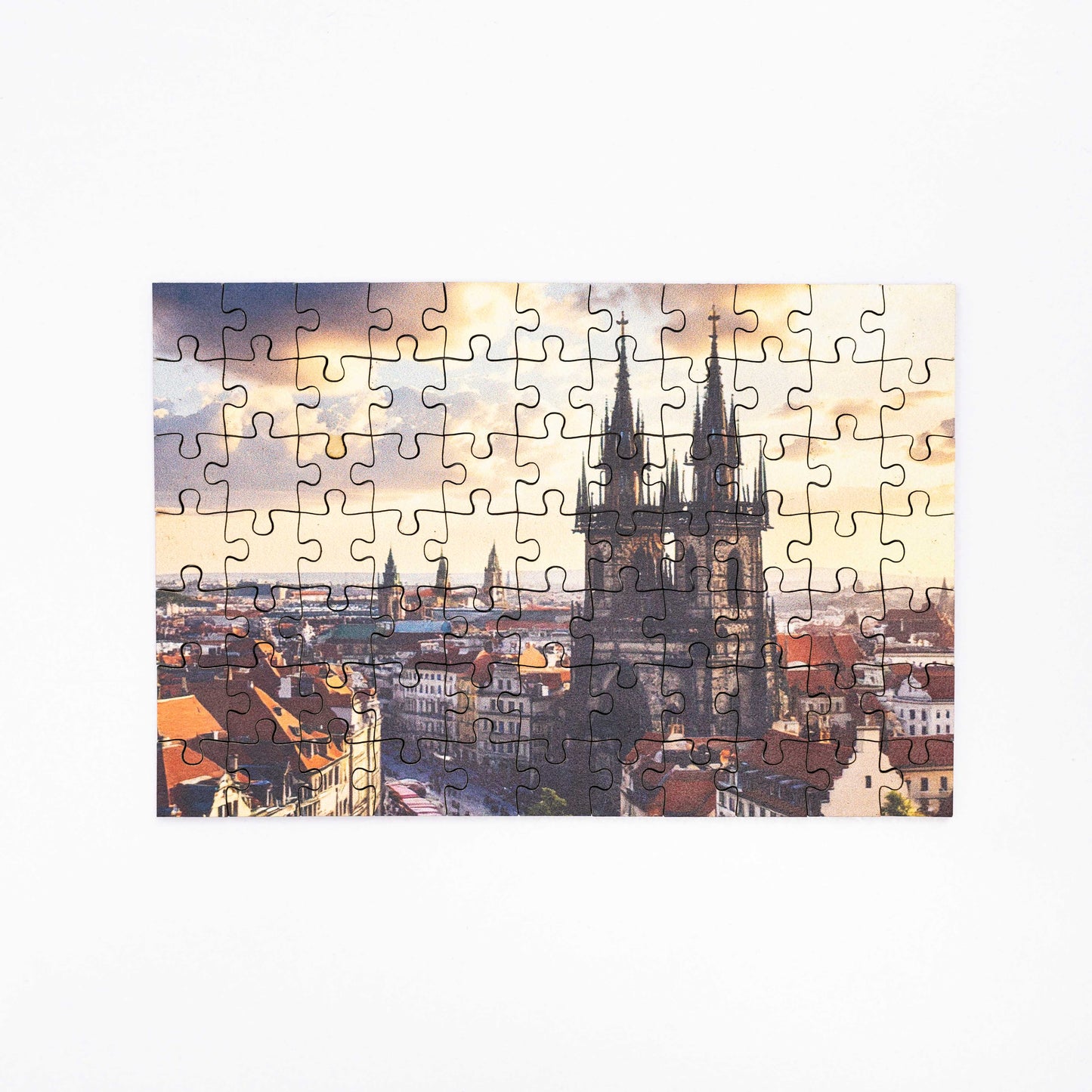 Wooden Mini City Puzzle