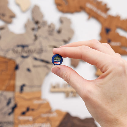 Canadian province pins