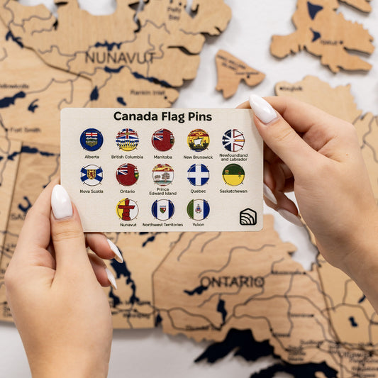 Canadian province pins