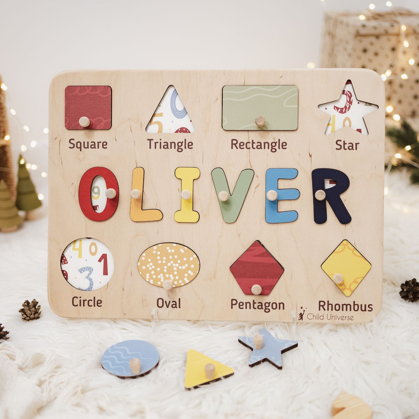 wooden board puzzles for toddlers