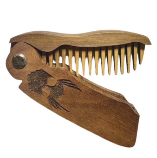 Viking beard Comb Faiysal Walnut