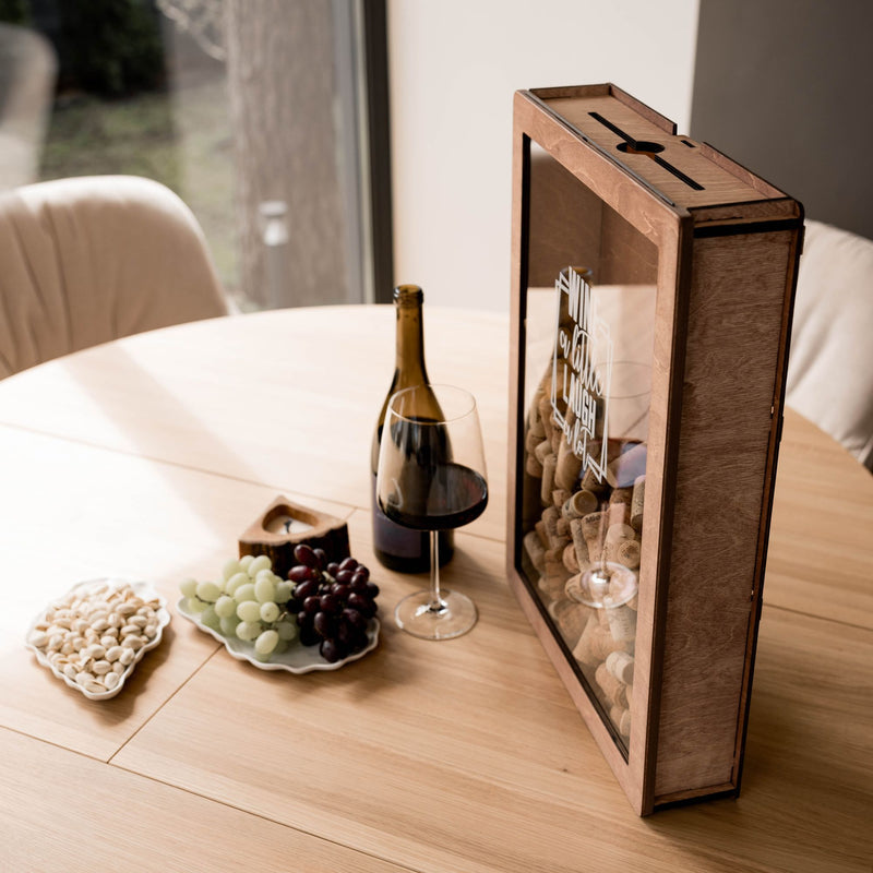 Wine Cork Box – Good Wine, Good Time