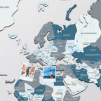 2D Wooden World Map Cruise