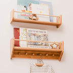 hooks shelf woody