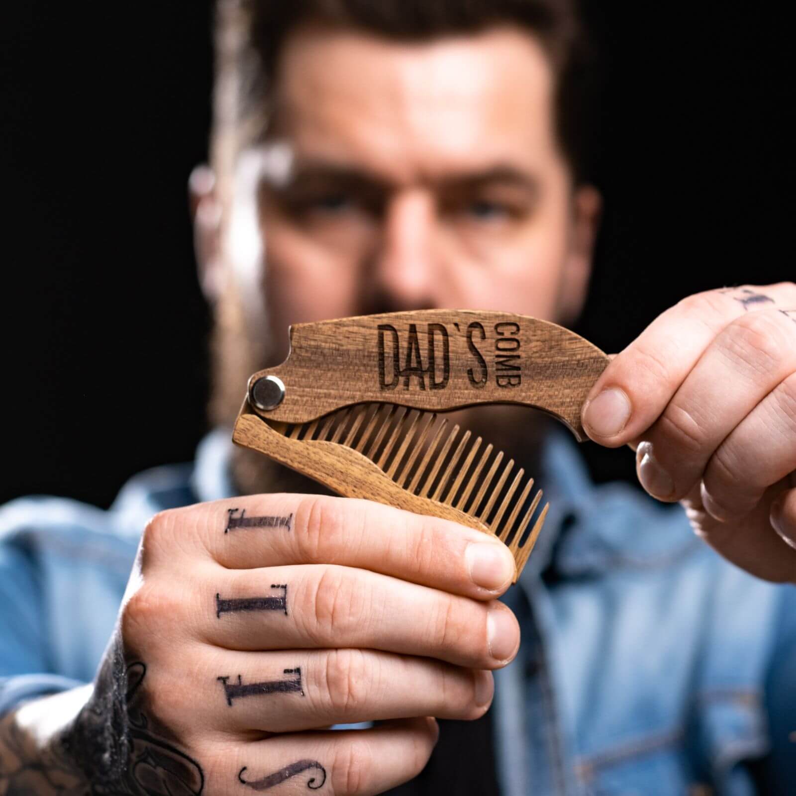 dad's comb for beard