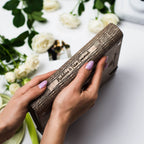 natural wooden memory album