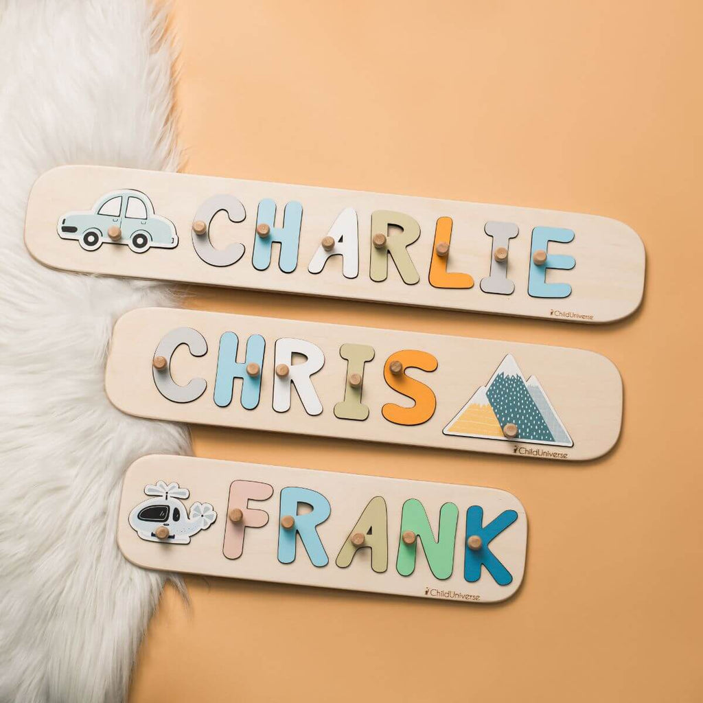 baby name woody puzzle