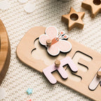 girls toy name puzzle