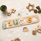 toy wooden name puzzle